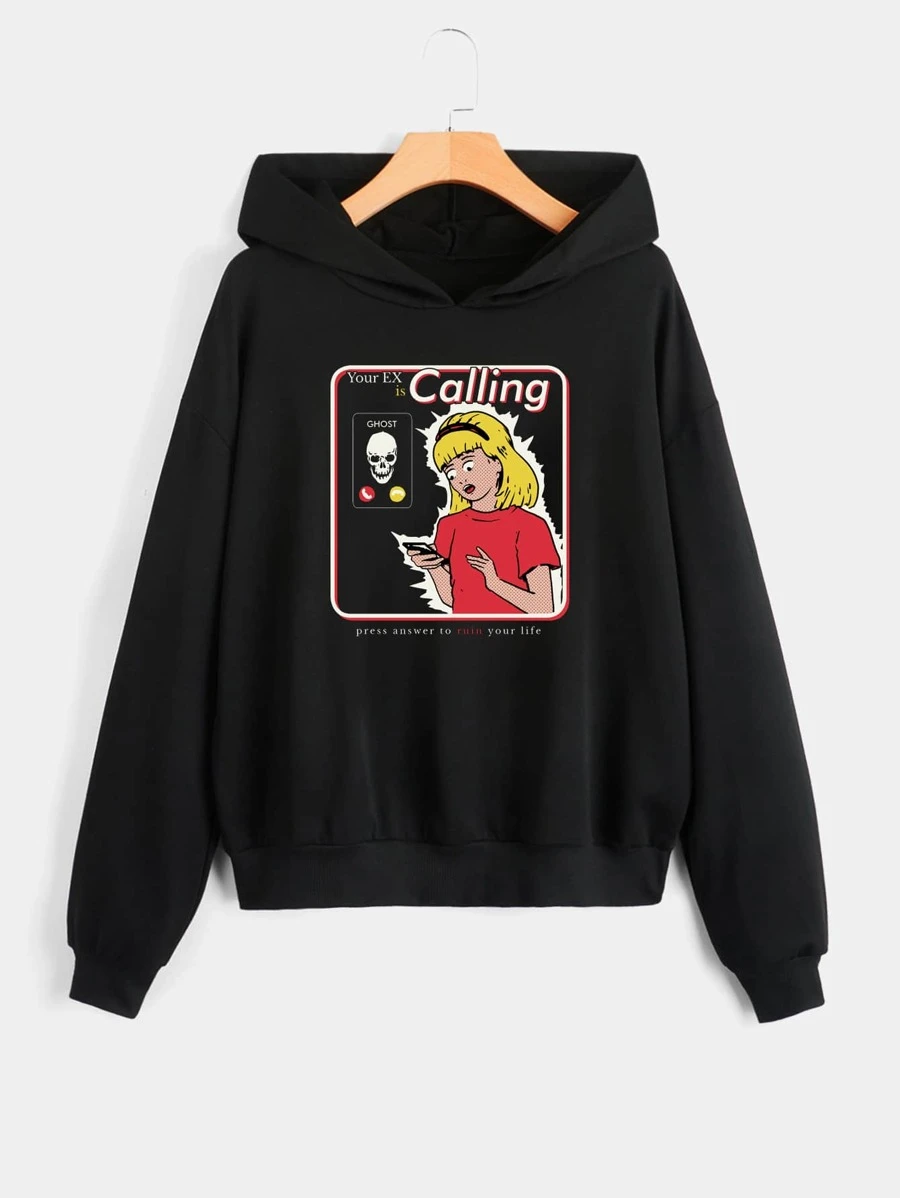 ฮู้ดดี้ ตัวอักษร กราฟฟิค การ์ตูน  cc-54