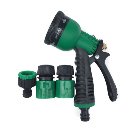 RV59-หัวรดน้ำ ฝักบัวรดน้ำ หัวฉีดน้ำพลาสติก หัวฉีดน้ำ ปรับได้ 8 แบบ