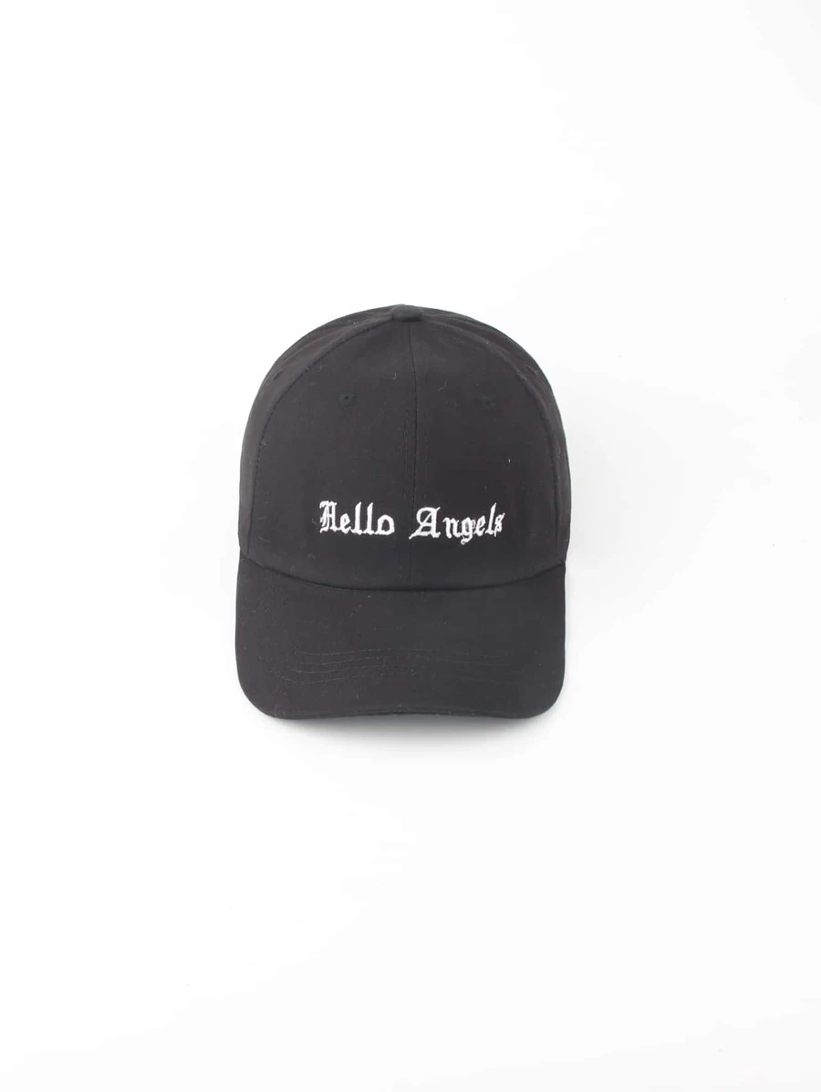 หมวกเบสบอล เย็บปักถักร้อย ตัวอักษร i-63