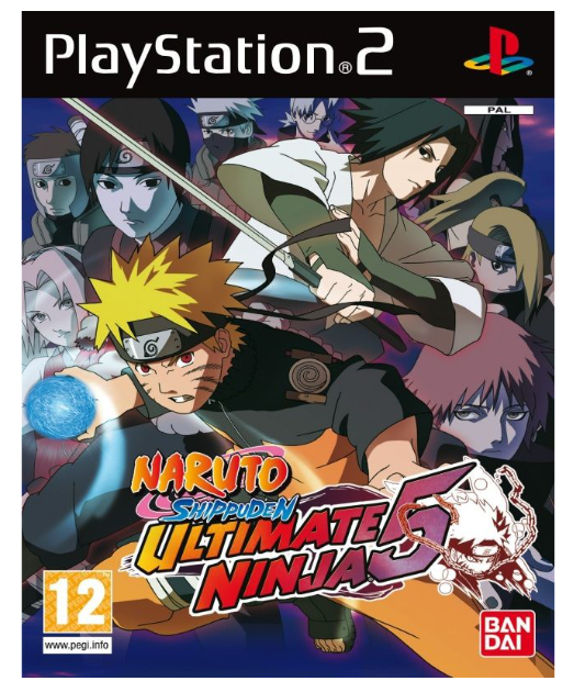 TM63-แผ่นเกมส์PS2 Naruto Shippuden: Ultimate Ninja 5 PS2 Naruto5 ps2