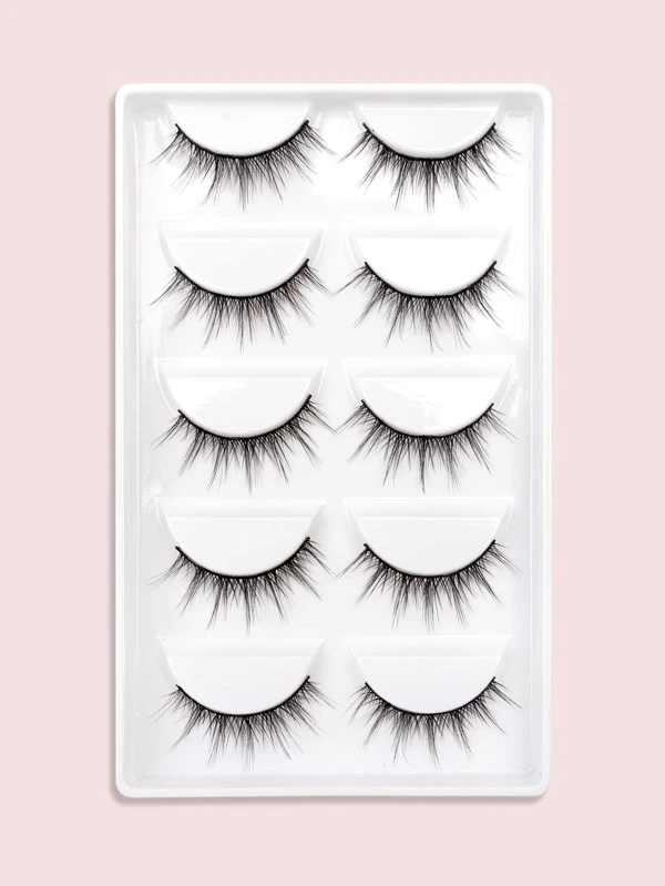 ขนตาปลอม ยาวพิเศษ 5 คู่ h-8