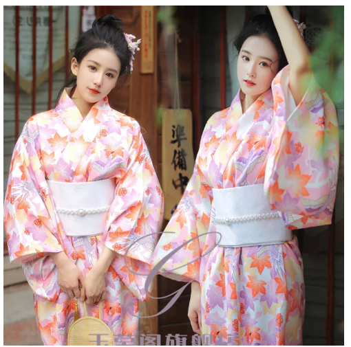 SE31@ชุดกิโมโนชุดผู้หญิงชุดทางการญี่ปุ่นแบบดั้งเดิมที่ปรับปรุงใหม่สไตล์จีนสไตล์ญี่ปุ่นและสไตล์ญี่ปุ่นชุดถ่ายภาพสำหรับสาวๆ