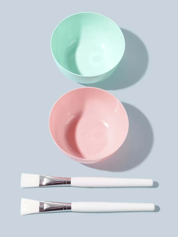 ชุดหน้ากากสีสุ่ม 2 ชิ้น e-100