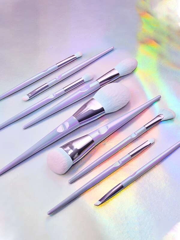 เซ็ต แปรงแต่งหน้า ใบหน้า 9 ชิ้น  d-66