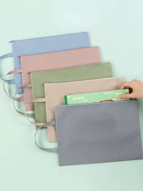 กระเป๋าแฟ้ม สีสุ่ม 1 ชิ้น f-32