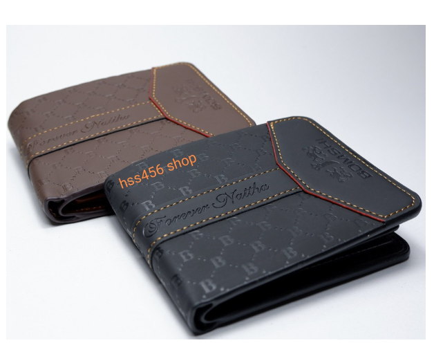 RAY37-กระเป๋าสตางค์ผู้ชาย BOMSHI ใบเล็ก #ZL-003 คาดกลาง