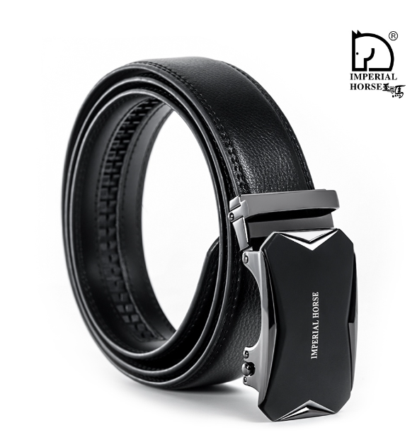 TOP90-Imperial Horse หัวเข็มขัด หนังวัวแท้ สําหรับผู้ชาย พร้อมกล่อง 911-918