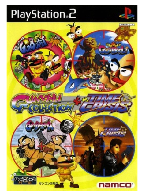 TM89-Gunvari Collection + Time Crisis (Japan) PS2 แผ่นเกมps2 แผ่นไรท์ เกมเพทู