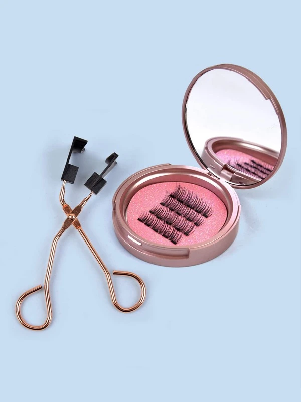 1 กล่อง ขนตาปลอม แม่เหล็ก & 1 ชิ้น เครื่องมือ h-2