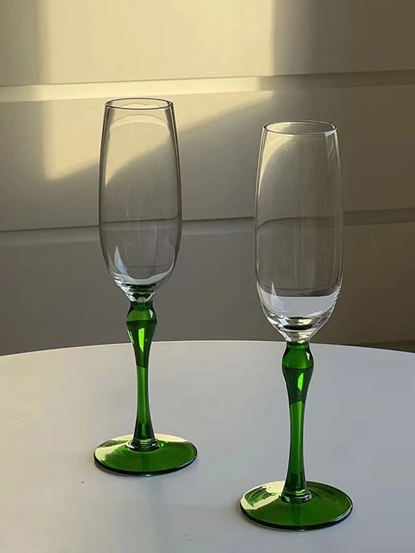 แก้วไวน์ กระจก มินิมอลลิสต์ โปร่งใส สำหรับ ครัว 1 ชิ้น  oo-85