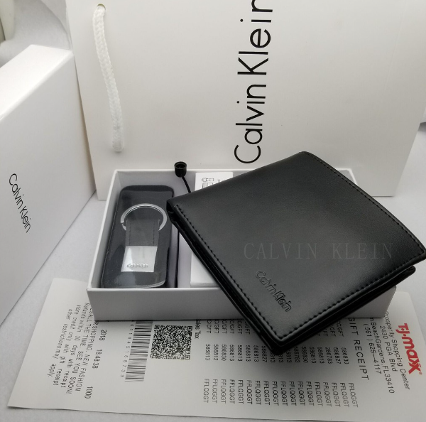 TOP31-กระเป๋าสตางค์ Calvin Klein แท้ / CK กระเป๋าสตางค์ผู้ชาย / กระเป๋าสตางค์ใบสั้น / กระเป๋าสตางค์หนัง / กระเป๋าใส่เหรียญ