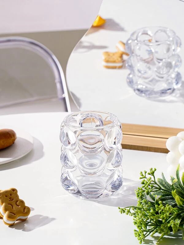 ถ้วย มีเท็กซ์เจอร์ โปร่งใส 1 ชิ้น  oo-46