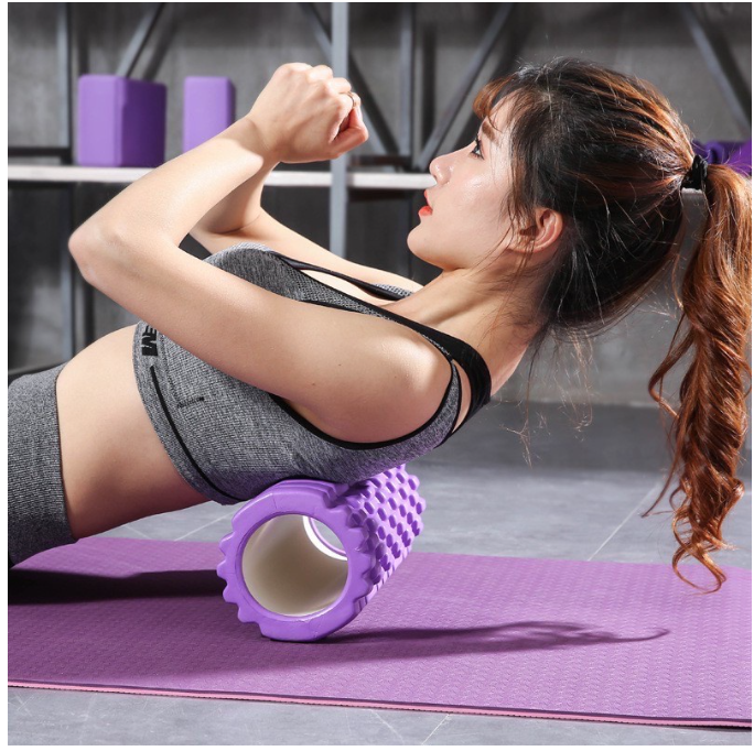 ฟ-061 GYM โฟมโรลเลอร์ โฟมโยคะ ลูกกลิ้งนวด Foam Roller โฟมนวดกล้ามเนื้อ