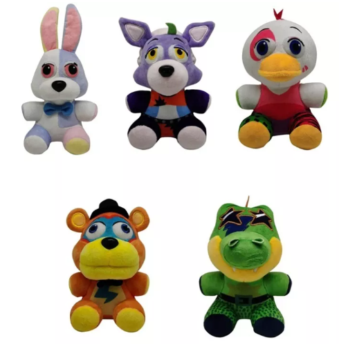 N29-Five Nights At Freddy's 1Pcs มาใหม่ล่าสุด18ซม.ตุ๊กตายัดนุ่น FNAF Five Nights ที่ Freddy 'S 4 Foxy หมีชิก้าบอนนี่เป็ดไดโนเสาร์ตุ๊กตานุ่มยัดไส้ตุ๊กตาของเล่นสำหรับของขวัญเด็ก