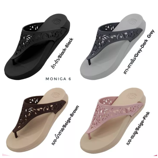 SAN77-Monobo Moniga 6 โมโนโบ้ โมนิก้า 6 แท้ 100% รองเท้าแตะ