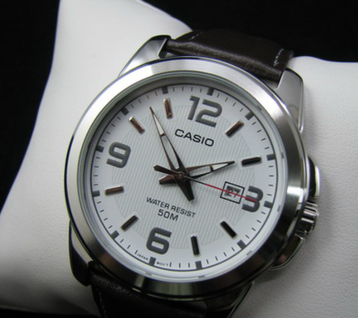 H26-นาฬิกา CASIO สายหนัง MTP-1314L-7AVDF