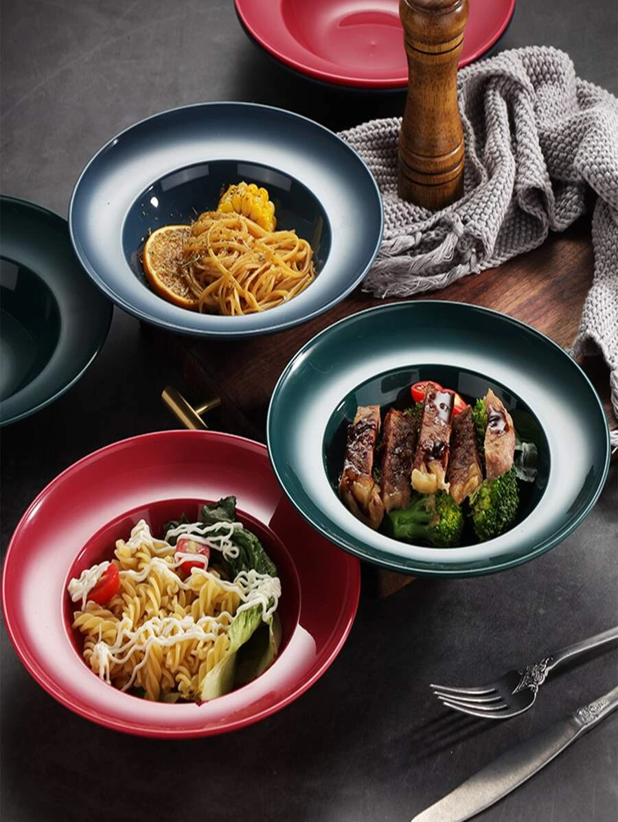 จาน 1 ชิ้น หลากสี ff-14