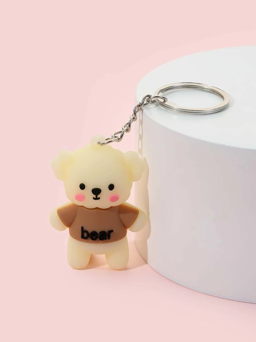 พวงกุญแจ การ์ตูน หมี จี้  k-8