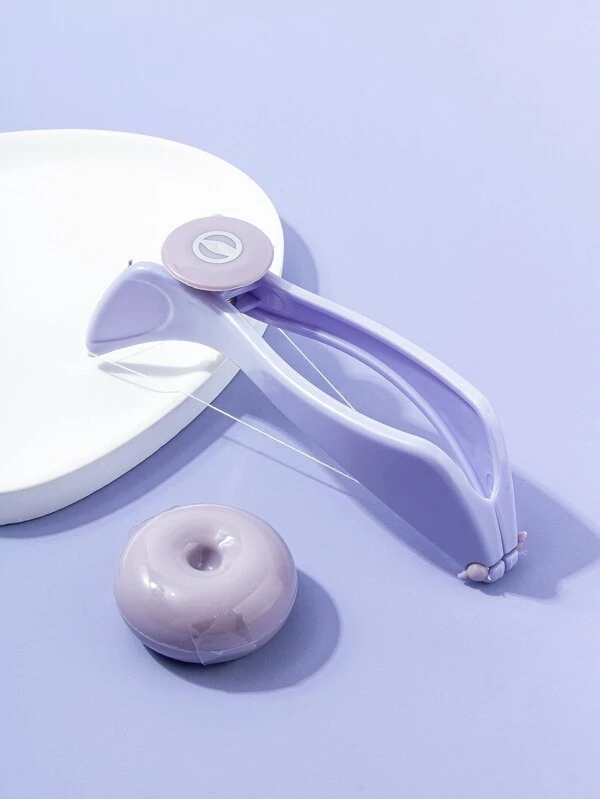 เครื่องกำจัดขนใบหน้า ด้ายฝ้าย แบบแมนนวล 1 ชิ้น  k-25