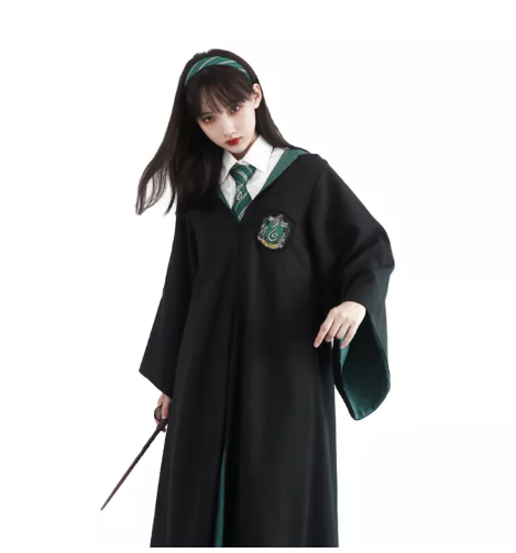 SE91@IJVBTV Creative Cosplay Clothes Hermione Rube Women Granger Short-sleeve Cosplay Harried Potter Cloak Magic Outfits Halloween Costumes Adult Coat