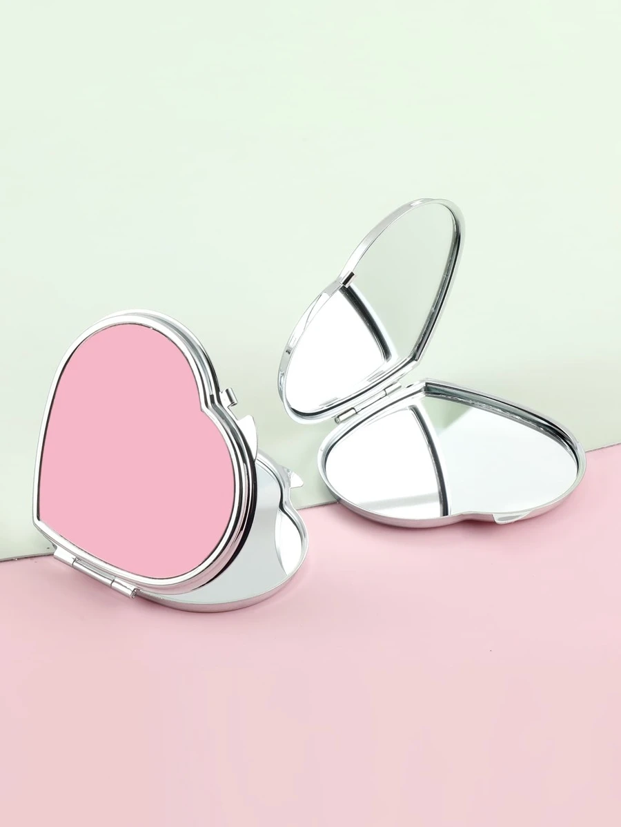 กระจกพับได้ การออกแบบ หัวใจ 1 ชิ้น  k-47