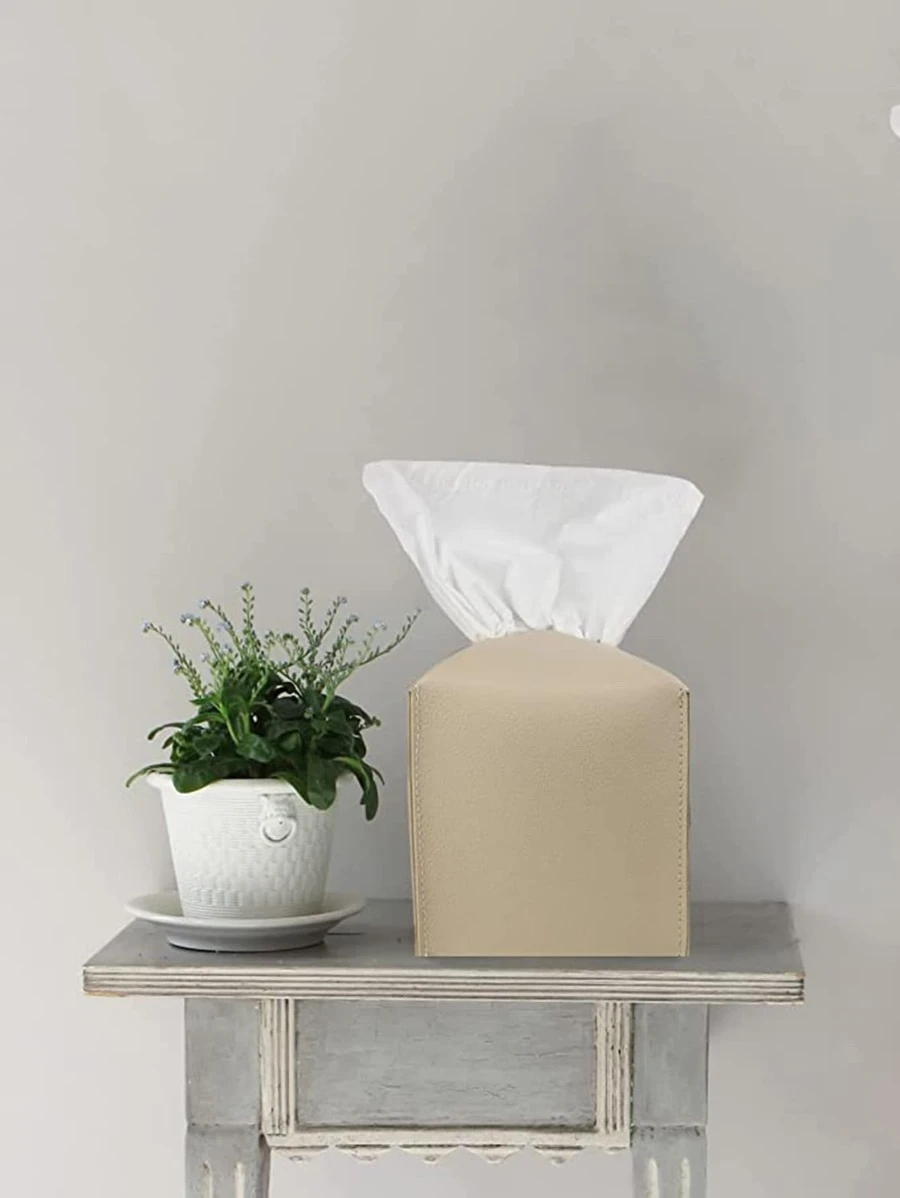 กระเป๋าใส่ทิชชู่ 1 ชิ้น สีพื้น  nn-176