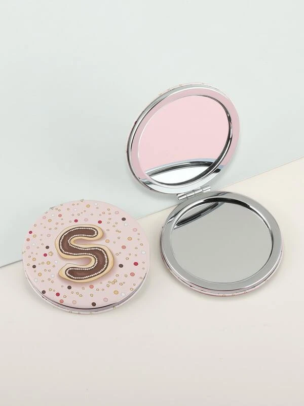 กระจกพับได้ กราฟฟิค ตัวอักษร 1 ชิ้น  k-29