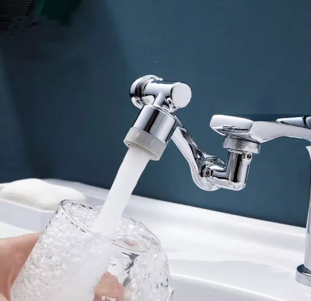 SA74-หัวต่อก๊อกน้ำ 3 ส่วน ก๊อกน้ำ หมุนได้ 1080 องศา ใช้งานสะดวก ปรับได้ ก๊อกเสริม สะดวกในการใช้งาน ปรับน้ำได้ 2 โหมด