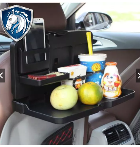 JN99-อุปกรณ์ติดตั้งหลังเบาะรถยนต์ ที่แขวนเบาะวางของเครื่องดื่มพับเก็บได้บนรถยนต์ มี 2 สีให้เลือก(สั่งสีดำกดเลือกช่อง ดำ ครีม)