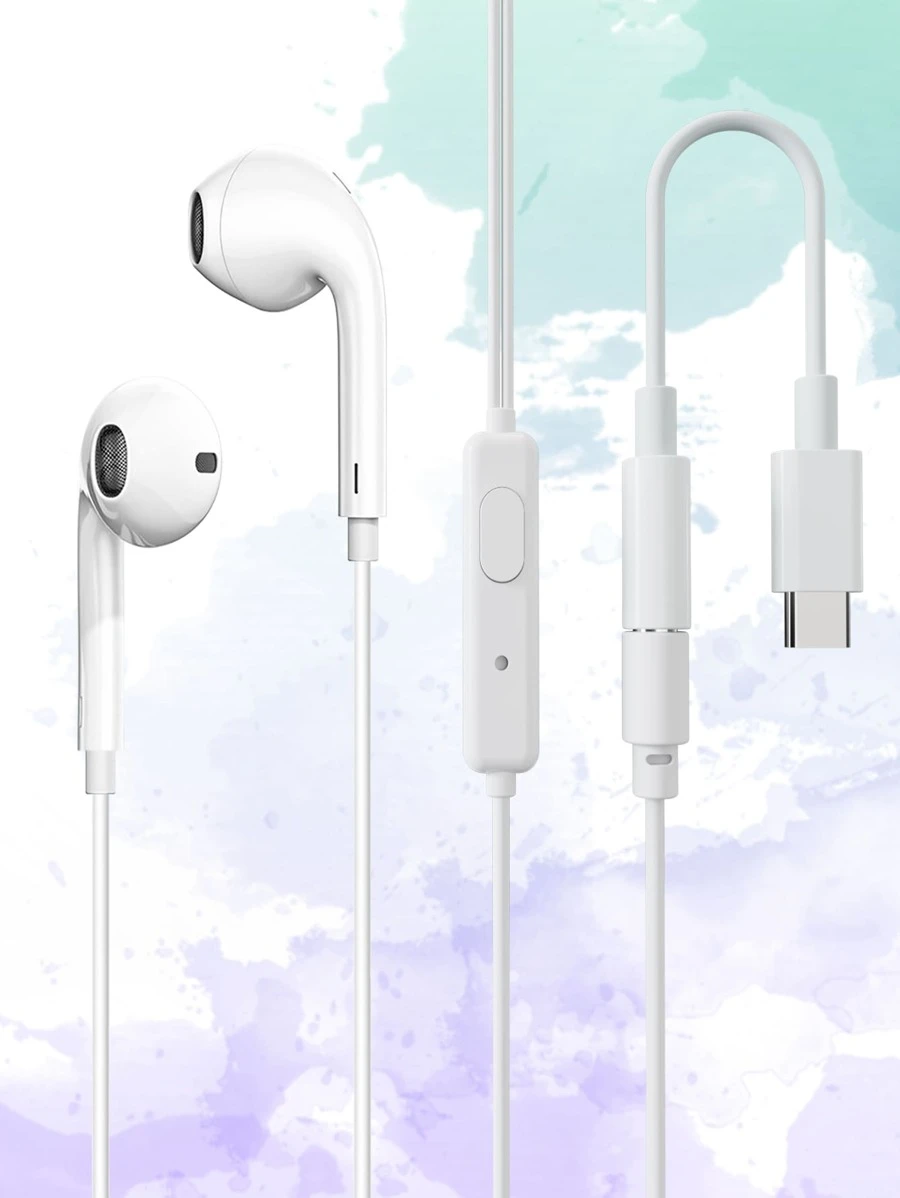 หูฟัง อินเอียร์ และ อะแดปเตอร์ Type C  dd-9