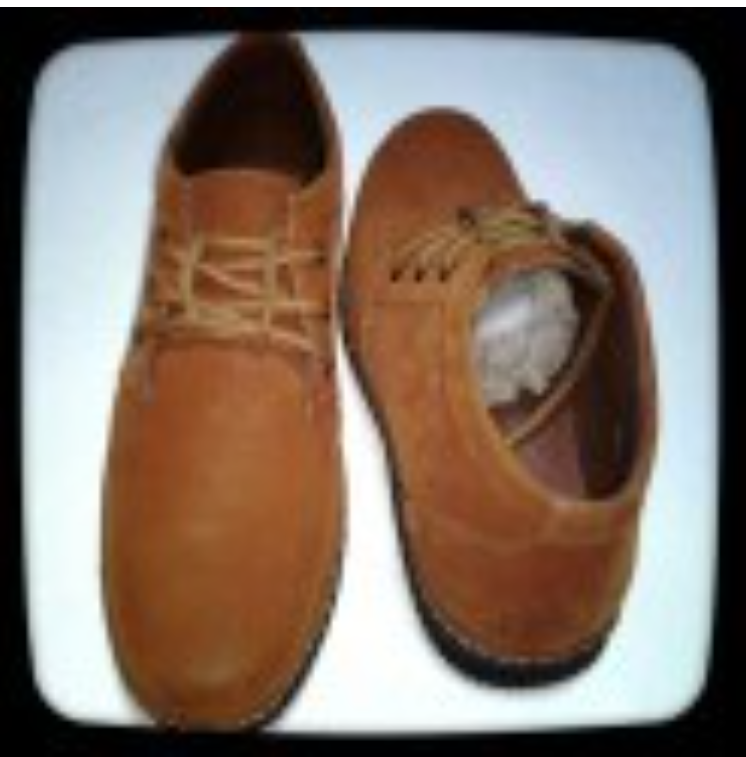 MAN19-รองเท้าหนังกลับ ผู้ชาย ผูกเชือก