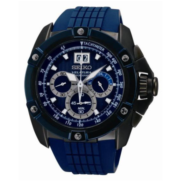 S97-Seiko Velatura Chronograph Rubber Man รุ่น SPC075P1