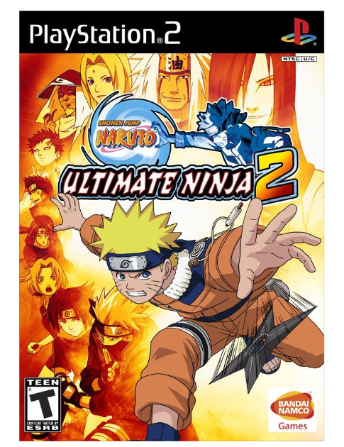 TM66-Naruto: Ultimate Ninja 2 PS2 แผ่นเกมส์ps2 แผ่นเกมเพล2 เกมps2 เกมนารูโตะ narutops2