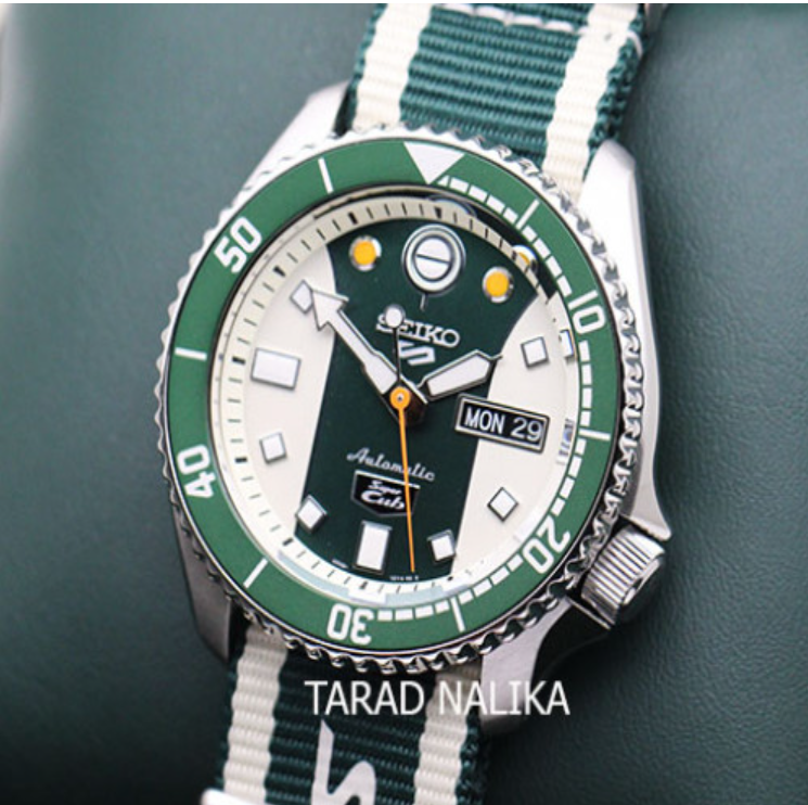 S60-นาฬิกา SEIKO 5 Sports Super Cub Limited Edition SRPJ49K1