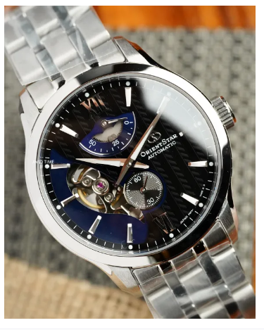 WAT151-[แถมเคสกันกระแทก] นาฬิกา Orient Star Layered Skeleton 41mm Automatic (RE-AV0B03B) Avid Time โอเรียนท์ สตาร์ ของแท้ ประกันศูนย์