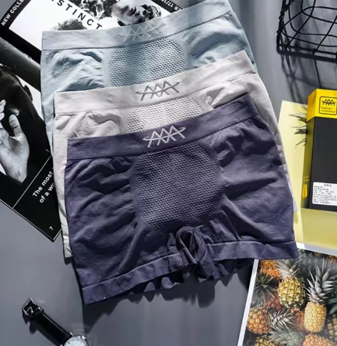 MH18-กางเกงในชายสไตล์เกาหลี ใส่สบาย ผ้านิ่มมาก เนื้อผ้ายืดยุ่นได้ดี ฟรีไซร์ เอว 28-44 นิ้ว