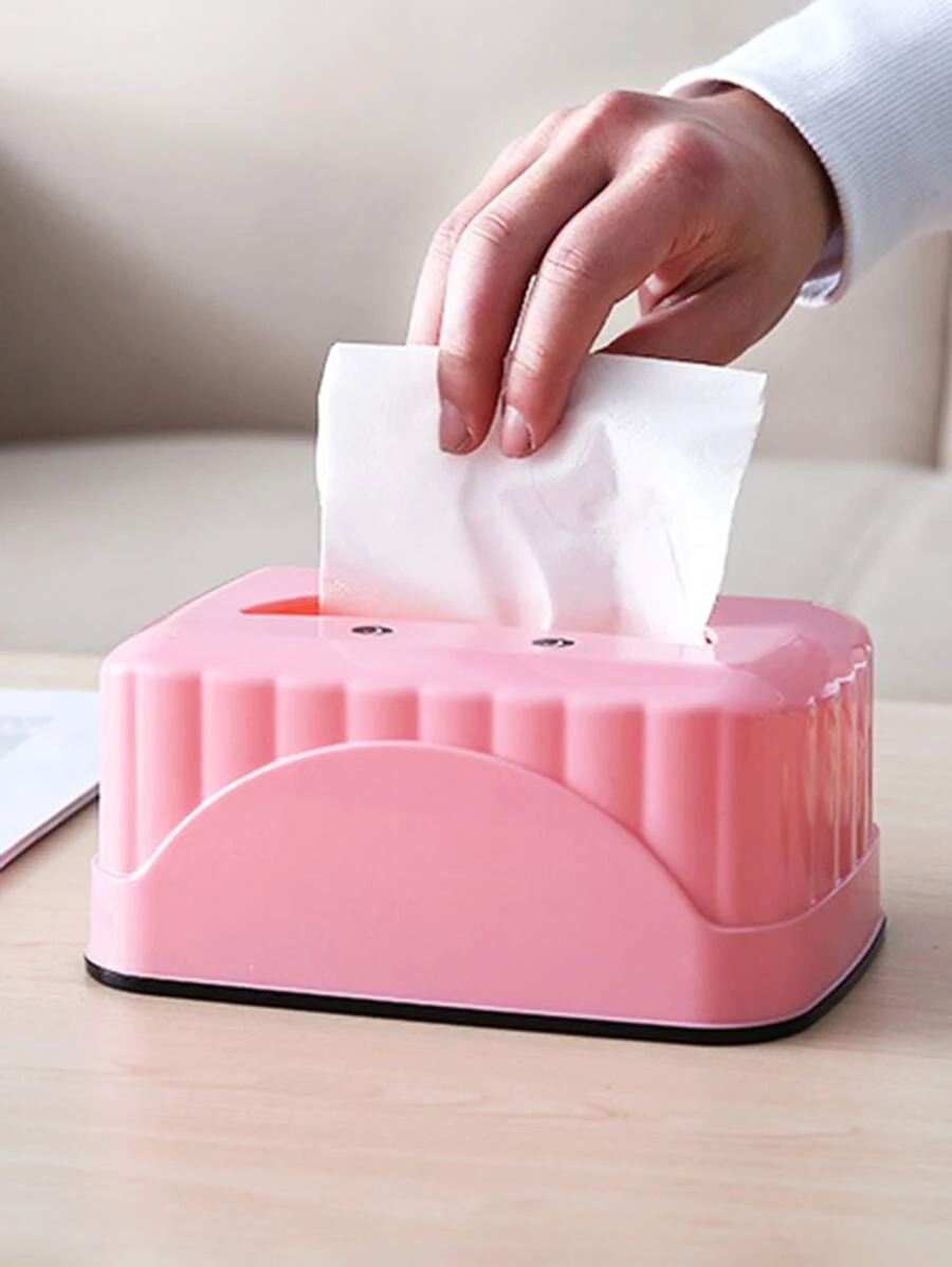 กล่องทิชชู่ รูปสีหน้า ลวดลาย 1 ชิ้น nn-101