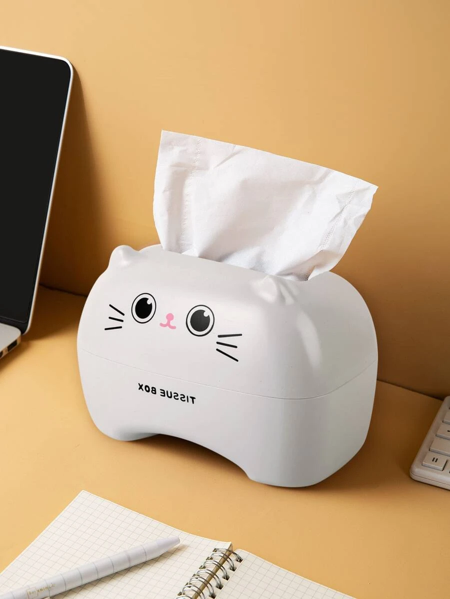 กล่องทิชชู่ ภาพ การ์ตูน 1 ชิ้น  nn-102