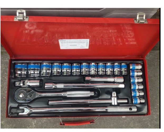 MW01-บล๊อคชุด 24 ชิ้น รุ่นงานหนัก Kingtools แท้ ชุดบล็อก ประแจบล็อก