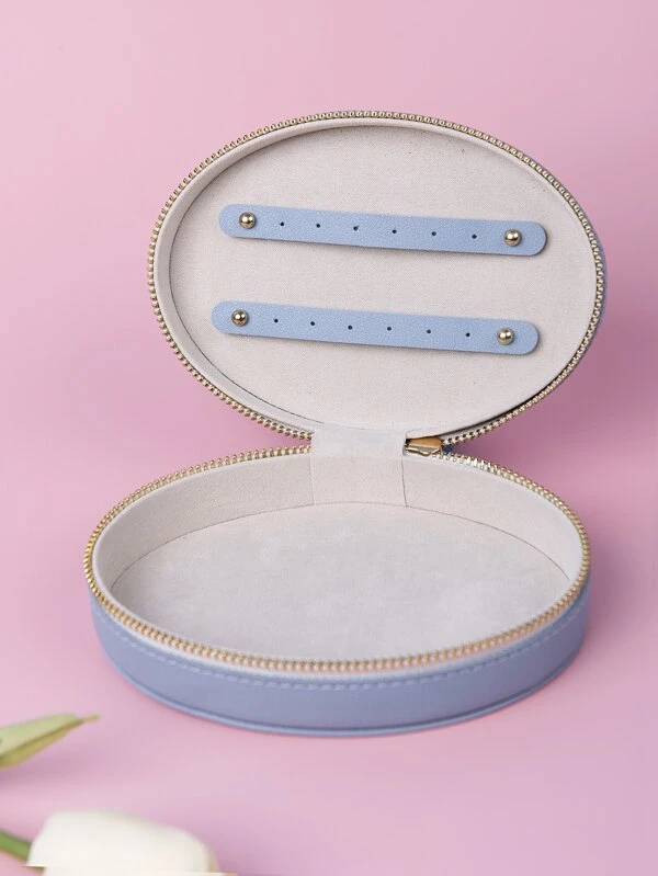 กล่องเก็บเครื่องประดับ วงรี 1 ชิ้น i-60