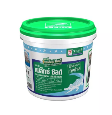 PO30-จระเข้ เฟล็กซ์ชิลด์ ซีเมนต์ทากันซึม ขนาด 4 กก.