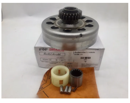 FU51-ชุดเสื้อคลัทช์ แรงเหวี่ยง คลัทช์หน้าสำหรับรุ่น Yamaha Spark 135,Spark 135 i ชามครัชอย่างดี อะไหล่มอร์เตอร์ไซค์