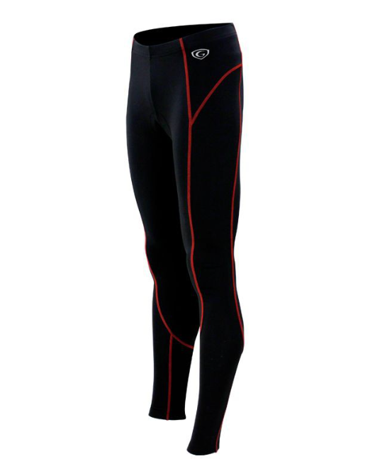 ก51#Grandsport กางเกงจักรยานขายาว (สีดำ-เทา) : 366053