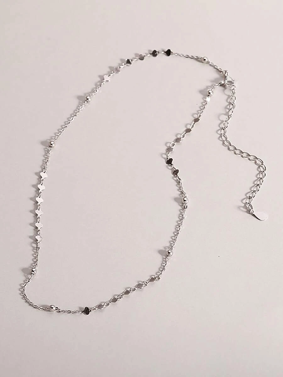 สร้อยคอ ตกแต่ง หัวใจ kk-81