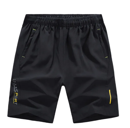 BIG77-กางเกงออกกำลังกายขาสั้น เนื้อผ้าแห้งไว สวมใส่สบาย มีกระเป๋าซิป2ข้าง