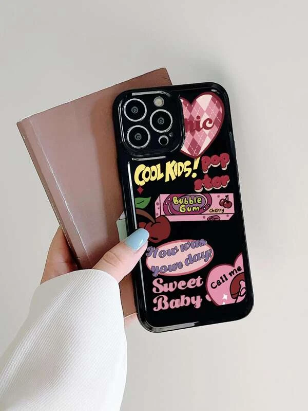 เคส โทรศัพท์ พิมพ์ ตัวอักษร ค-018