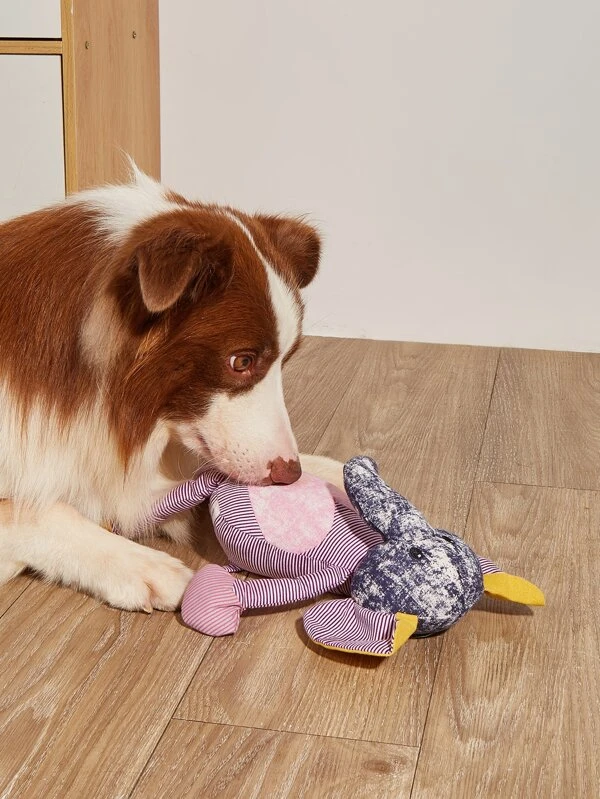 ของเล่นมีเสียง สัตว์เลี้ยง การออกแบบ ช้าง 1 ชิ้น ม-11