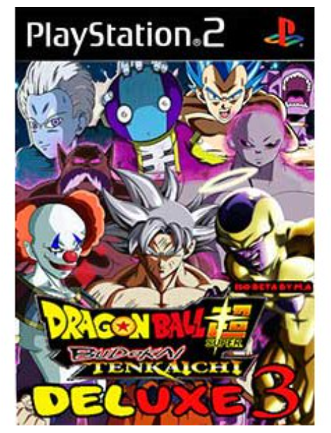 TM38-Dragonball Super Deluxe3 ps2 แผ่นเกมส์ps2 เกมเพล2 เกมดราก้อนบอลซุปเปอร์ ตัวละครล่าสุด