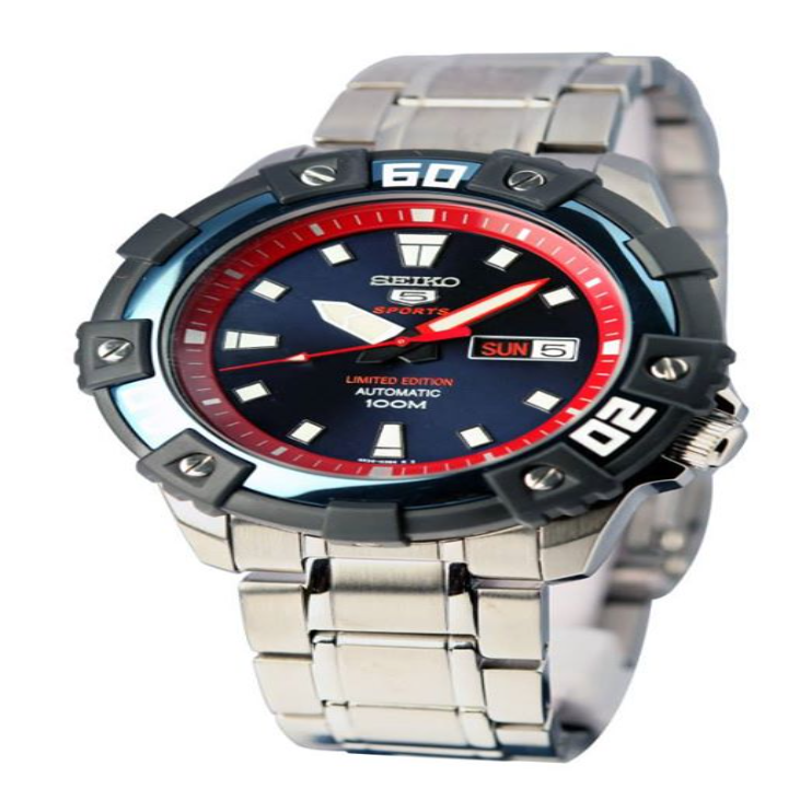 S34-SEIKO BLUE SAMURAI LIMITED Automatic Men's Watch รุ่น SRP525