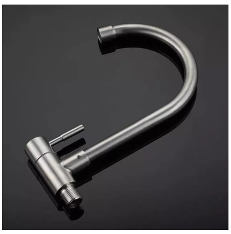 SA75-ก๊อกน้ำซิงค์ แบบนอน สแตนเลส 304